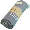 Bersuse Beach Towels Peshtemal Turkish Towels Anatolia Collection Premium Turkish Beach Towel, 100% Cotton, Large, Quick-Dry, Sand-Free, Lightweight - 37x70 Inches, Anthracite (Set of 6) view 2