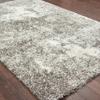Oriental Weavers Henderson Shag Area Rug - 5503H - 5'3" x 7'6" - in Grey/Ivory - Plush Soft Shag, Modern Style, Stain Resistant, Cushion Feel, Bedroom, Office Rug view 4