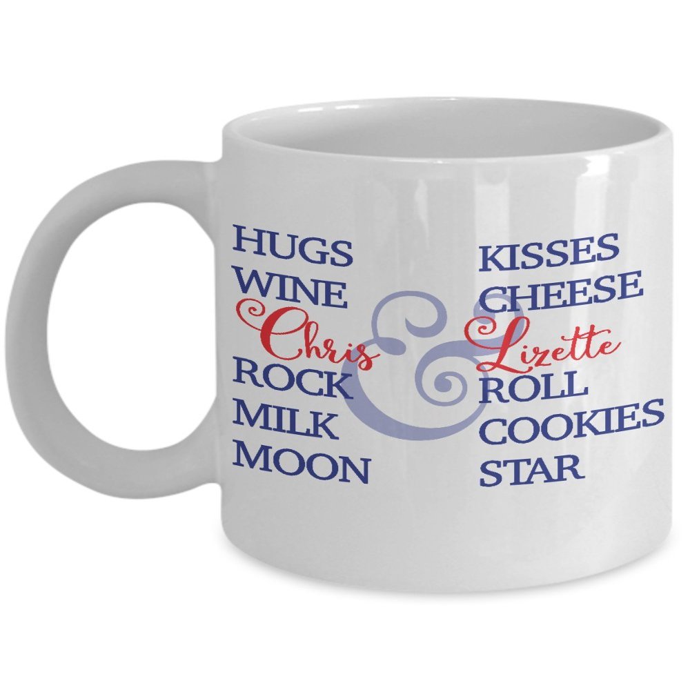 11OZ Coffee Mug Couples - Birthday, Anniversary, Men, Women Gift for Him & Her - Inspiration Coffee Cup For Couples - Unique Wedding Gifts For Brides & Grooms - Husband Wife Mugs - Coffee Mugs Husband