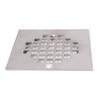 2" Sch 40 PVC Shower Drains W/ 4-1/4" Square Cover in Polished Chrome view 4