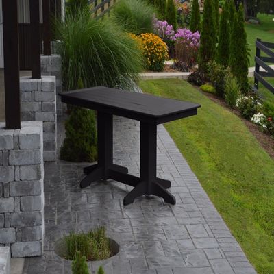 A & L Furniture Dining Table without Hole, Turf Green