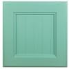 American Heartland Poplar Corner TV Stand, Aquamarine view 4