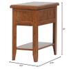 American Heartland Oak Chair Table, Light view 2