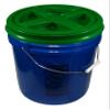 Blue 5 Gallon 90 mil Bucket with Gamma Seal Lid (Green) view 1