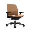 Steelcase Amia Task Chair: Black Frame/Base - 4 Way Adjustable Arms - Hard Floor Casters view 1