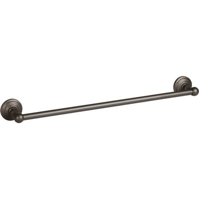 Design House Calisto 24-inch Brass Towel Bar in Oil-Rubbed Bronze