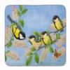 Caroline's Treasures Tit Family of Birds Floor Mat, 19" x 27", Multicolor view 1