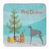 Caroline's Treasures Scottish Deerhound Merry Christmas Tree Floor Mat, 19" x 27", Multicolor view 1