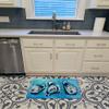 Caroline's Treasures MW1110RUG Oysters Oyster + Oyster = Oysters Machine Washable Memory Foam Mat, Bathroom Rug, Non-Slip Bath Mat, Durable Thick Washable Rugs for Kitchen, Bathroom Quick Dry, Decorat view 3