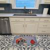 Caroline's Treasures BB2893RUG Dog House Collection Chow Chow Blue Machine Washable Memory Foam Mat, Bathroom Rug, Non-Slip Bath Mat, Durable Thick Washable Rugs for Kitchen, Bathroom Quick Dry, Decor view 2