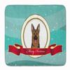 Caroline's Treasures BB1521RUG German Shepherd Merry Christmas Machine Washable Memory Foam Mat, Bathroom Rug, Non-Slip Bath Mat, Durable Thick Washable Rugs for Kitchen, Bathroom Quick Dry, Decorativ view 1