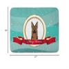 Caroline's Treasures BB1521RUG German Shepherd Merry Christmas Machine Washable Memory Foam Mat, Bathroom Rug, Non-Slip Bath Mat, Durable Thick Washable Rugs for Kitchen, Bathroom Quick Dry, Decorativ view 2