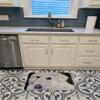 Caroline's Treasures 7418RUG Great Pyrenees Contemplation Machine Washable Memory Foam Mat, Bathroom Rug, Non-Slip Bath Mat, Durable Thick Washable Rugs for Kitchen, Bathroom Quick Dry, Decorative Art view 3