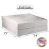 Dream Solutions USA Legacy Full Size (54"x75"x8") Mattress and Box Spring Set - Fully Assembled, Good for Your Back, Long Lasting and 2 Sided view 2