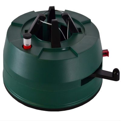 Star-Max F180 Plastic Quick-Fix Patented Christmas Tree Stand - Green, 1