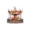 Lemax Carnival-Sights & Sounds: Santa Carousel-(34682-UK), Resin, Multicolor view 3