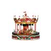 Lemax Carnival-Sights & Sounds: Santa Carousel-(34682-UK), Resin, Multicolor view 4