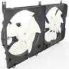 CPP Dual Radiator Cooling Fan for 04-12 Mitsubishi Galant MI3115120 view 2