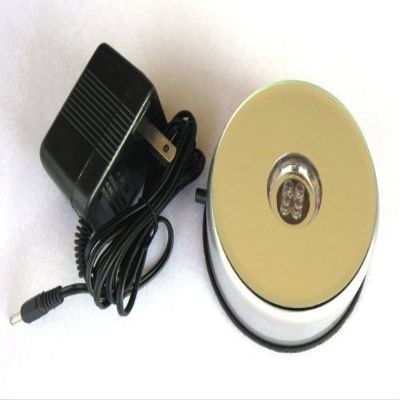 1 X LED Light Stand for Crystal / Glass Art and Jellyfish - Rotates - Four Colors by Power Sport