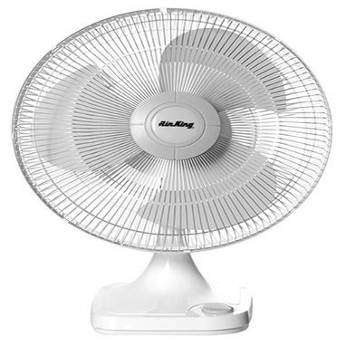 Air King 9102 12-Inch 3-Speed Oscillating Table Fan by Air King