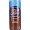 High Brew Coffee Coffee - Ready to Drink - Mexican Vanilla - 8 oz - case of 12 view 1