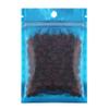 100PCS Matte Clear/Blue/Silver Metallic Mylar Foil Flat Zip Top Bags 12x20cm (4.7x7.8") view 1