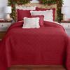BrylaneHome Bedding Lightweight All Season Florence Quilted Oversized 100% Cotton Ultra Supreme Softness Bedspread - Queen, Dandelion Yellow view 3