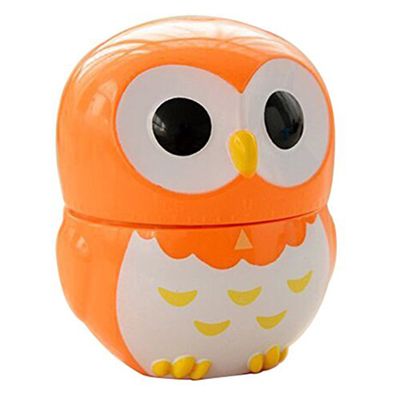 CAOLATOR Egg Timer 60 Minute Timer Lovely/Beautiful Cartoon Owl Kitchen Timer Orange