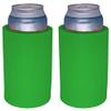 Blank Thick Foam Old School Can Cooler (2 Pack, Neon Green) view 1