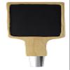 Rustic Carved Tap Handle with Chalkboard Surface - Short 6" - Tap Boards view 3