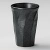  Crystal Black Free Cup [3.3 x 4.7 inches (8.5 x 12 cm), 10.8 fl oz (300 cc, 235 g)] [Free Cup] | Restaurants, Ryokan, Japanese Tableware, Restaurants, Stylish, Tableware, Commercial Use view 1