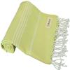 Bersuse Beach Towels Peshtemal Turkish Towels Anatolia Collection Premium Turkish Beach Towel, 100% Cotton, Large, Quick-Dry, Sand-Free, Lightweight - 37x70 Inches, Pistacho Green (Set of 6) view 1