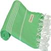 Bersuse Beach Towels Peshtemal Turkish Towels Anatolia Collection Premium Turkish Beach Towel, 100% Cotton, Large, Quick-Dry, Sand-Free, Lightweight - 37x70 Inches, Green (Set of 6) view 1