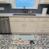 Caroline's Treasures BB2345RUG Merry Christmas French Bulldog Black Floor Mat, 19" x 27", Multicolor view 3