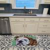 Caroline's Treasures 7349RUG Admiral the English Bulldog Machine Washable Memory Foam Mat, Bathroom Rug, Non-Slip Bath Mat, Durable Thick Washable Rugs for Kitchen, Bathroom Quick Dry, Decorative Artw view 3