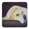 Caroline's Treasures AMB1072RUG Naptime Yellow Labrador Machine Washable Memory Foam Mat, Bathroom Rug, Non-Slip Bath Mat, Durable Thick Washable Rugs for Kitchen, Bathroom Quick Dry, Decorative Artwo view 1