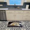 Caroline's Treasures AMB1072RUG Naptime Yellow Labrador Machine Washable Memory Foam Mat, Bathroom Rug, Non-Slip Bath Mat, Durable Thick Washable Rugs for Kitchen, Bathroom Quick Dry, Decorative Artwo view 3