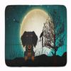 Caroline's Treasures BB2317RUG Halloween Wire Hair Dachshund Black Tan Floor Mat, 19" x 27", Multicolor view 1