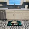 Caroline's Treasures BB2317RUG Halloween Wire Hair Dachshund Black Tan Floor Mat, 19" x 27", Multicolor view 3