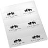 Indian Elephants Printable Place Cards, Black (Choose Color), Set of 60 (10 Sheets), Laser & Inkjet Printers - Wedding, Party, Dinner, and Special Events - Made in the USA view 4