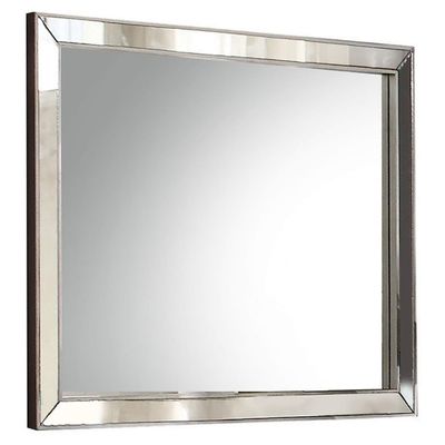 Acme Voeville II Rectangular Mirror in Silver