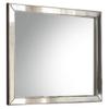 Acme Voeville II Rectangular Mirror in Silver view 1