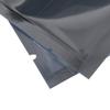 100PCS Clear/Silver/Silver Mylar Open Top Bags 10x15cm (3.9x5.9") view 3