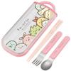 SKATER Trio set of chopsticks & spoon & fork"Sumikko-gurashi" [TCS1AM] (Japan Import) view 1