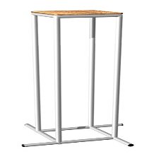 Abstracta MYA Personal Table L Series (Dark Cherry)