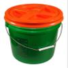 Green 5 Gallon 90 mil Bucket with Gamma Seal Lid (Orange) view 1