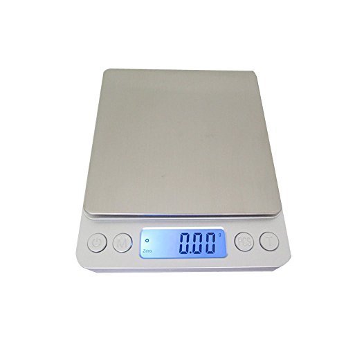 3000g x 0.1g Digital Scale Jewelry Gold Silver Coin Grain Gram Weight Pocket by JAWKHUN23