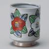  Nishiki Tsubaki Chuu Sushi Teacup (7.5 x 9.5 cm), 9.1 fl oz (270 cc), 7.1 oz (200 g), Sushi Teacup | Restaurant, Stylish, Tableware, Commercial Use view 1
