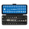 Vega 32pc Bit Set. Professional Grade Impact Driver Screwdriver Bit Set (Phillips, TORX, Hex, Slotted), Socket adapter & Bit Holder. view 1