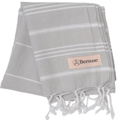 Bersuse Anatolia Bathroom Hand Towels - Premium Cotton Hand Towel for Face - Absorbent, Soft, Lightweight, Space-Saving, Quick-Drying Decorative Turkish Hand Towels - (Set of 12)